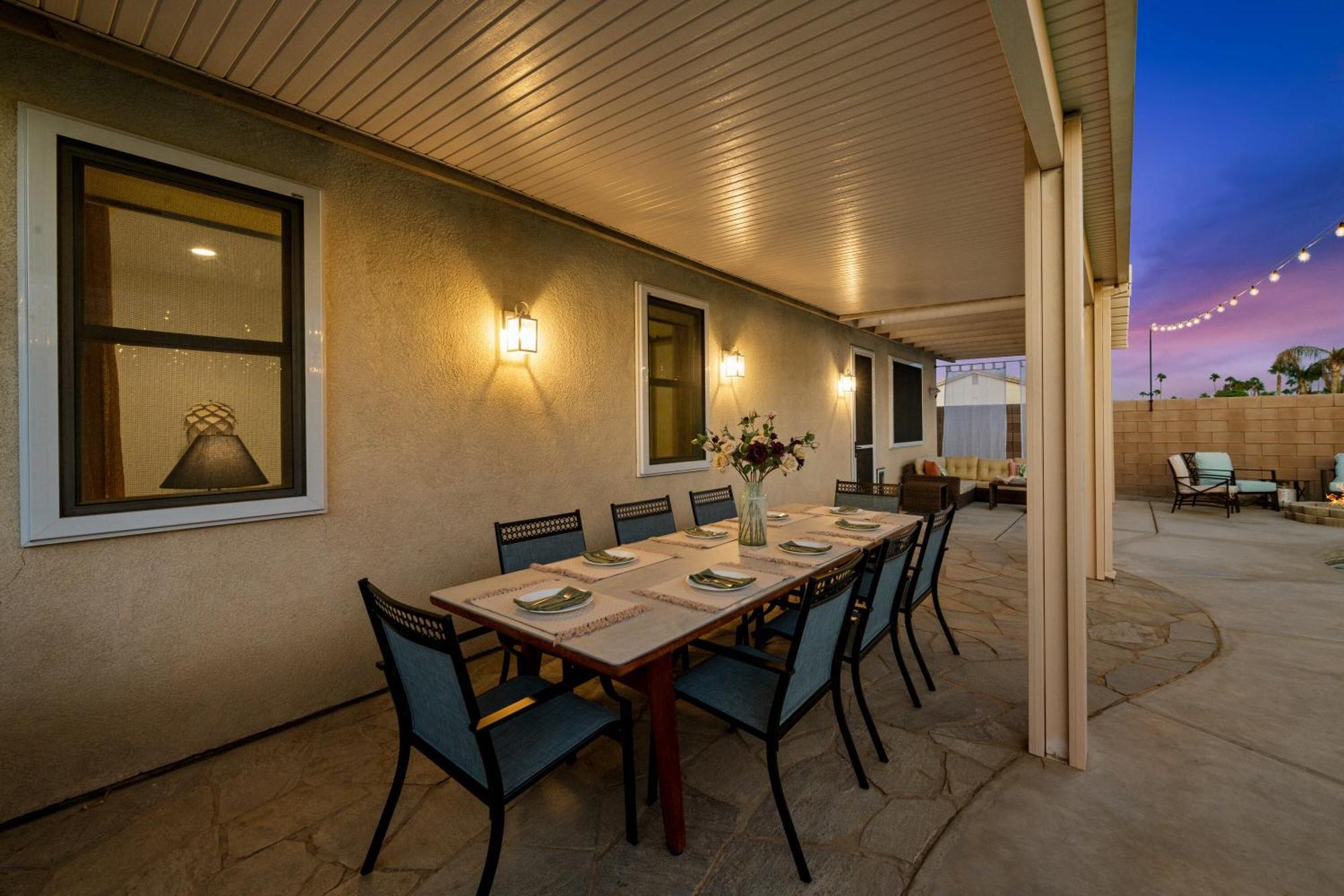 Casa Desert Muse With Heated Pool Spa Firepit Mini Golf And Games Indio Eksteriør bilde