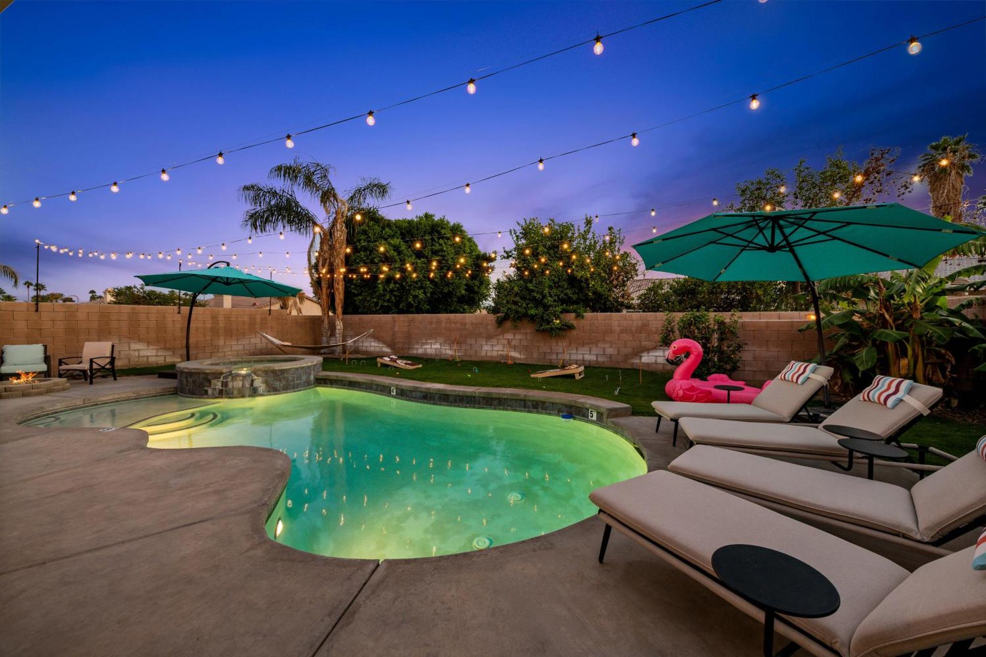 Casa Desert Muse With Heated Pool Spa Firepit Mini Golf And Games Indio Eksteriør bilde