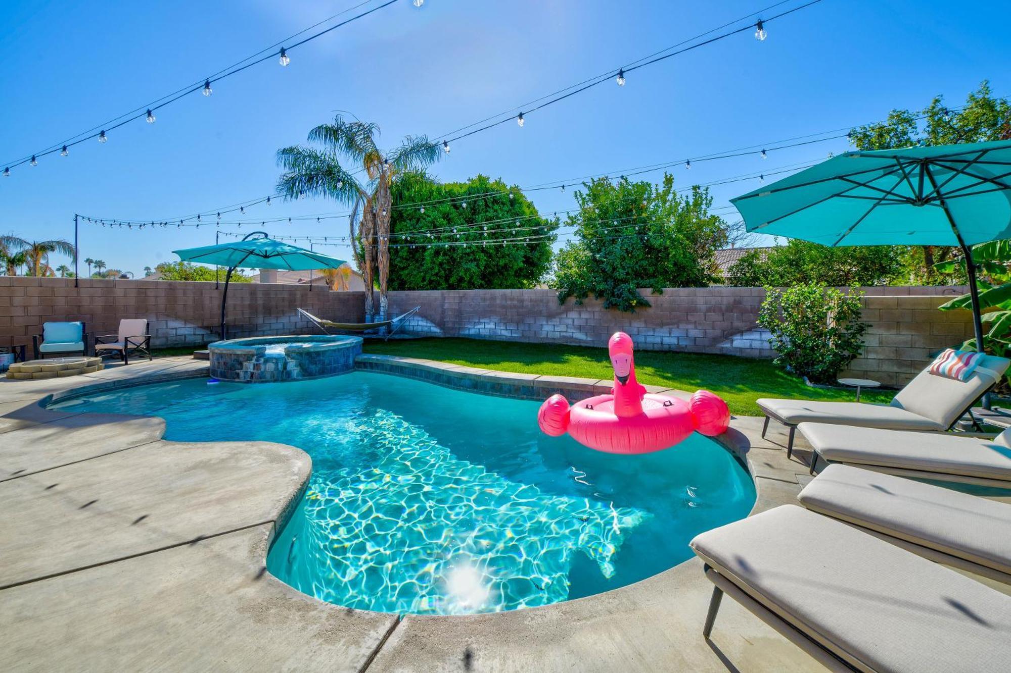 Casa Desert Muse With Heated Pool Spa Firepit Mini Golf And Games Indio Eksteriør bilde