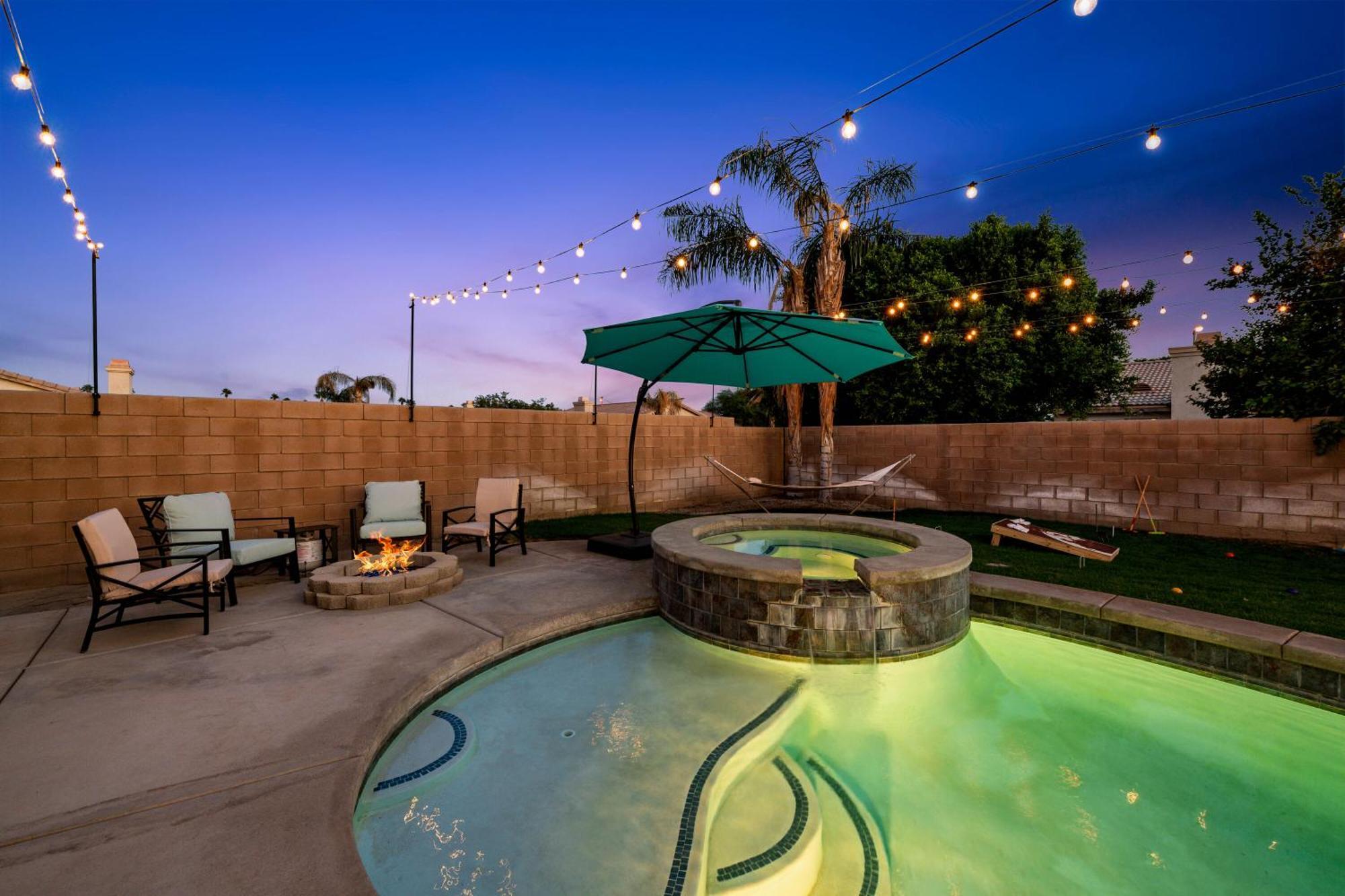 Casa Desert Muse With Heated Pool Spa Firepit Mini Golf And Games Indio Eksteriør bilde